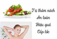 trị thâm nách an toàn, hiệu quả