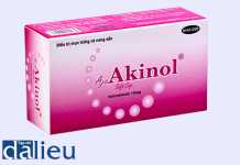Thuốc Aju Akinol thuốc điều trị bệnh da liễu