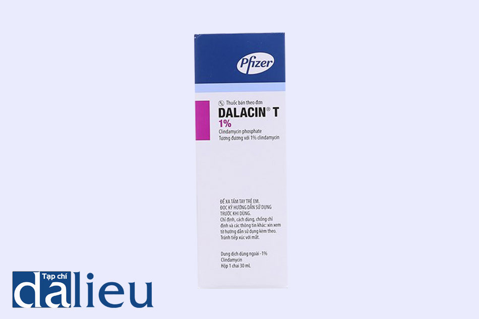 Thuốc Dalacin T được bào chế dạng dung dịch