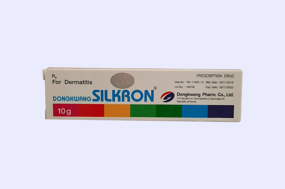 Hình ảnh hộp thuốc 7 màu Silkron