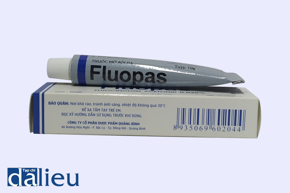 Fluopas sản xuất bởi công ty cổ phần dược phẩm Quảng Bình