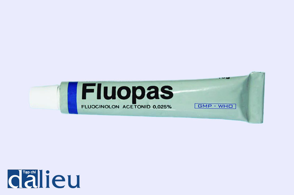 Hình ảnh tuýp thuốc Fluopas