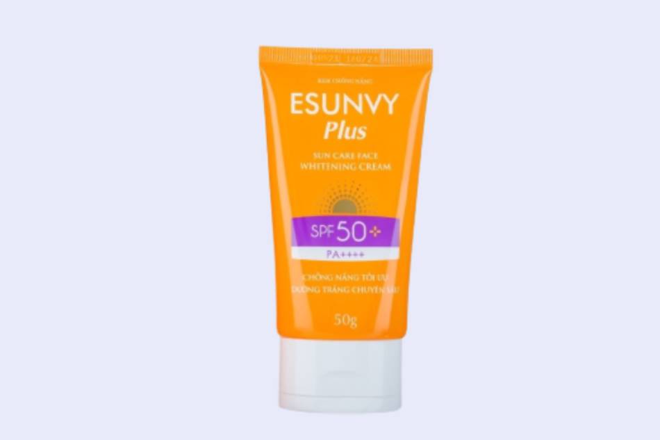 Công dụng của kem chống nắng Esunvy Plus Sun Care Face Whitening Cream 